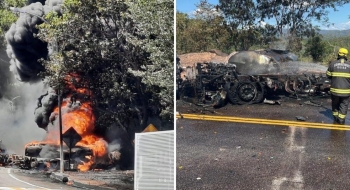 Morre motorista de caminhão de combustível que explodiu em Minaçu